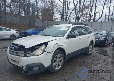 2014 Subaru Outback 2.5I from USA, damaged, VIN 4S4BRCAC8E3290319